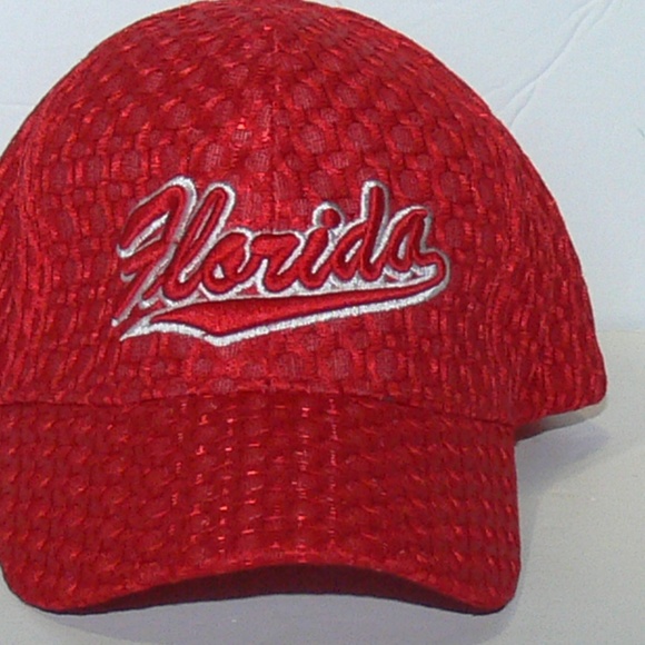 Men's Florida red hat - Picture 2 of 5